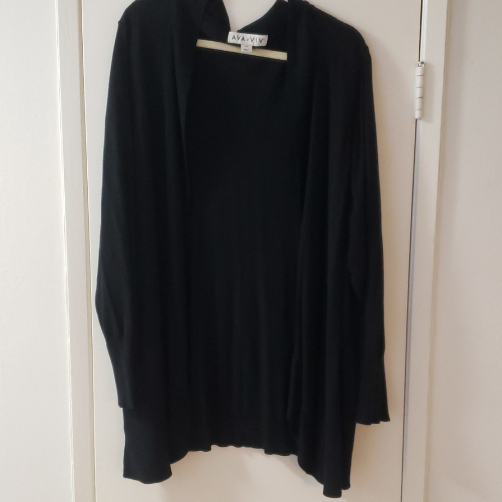 Women's Plus Size Cocoon Cardigan - Ava & Viv